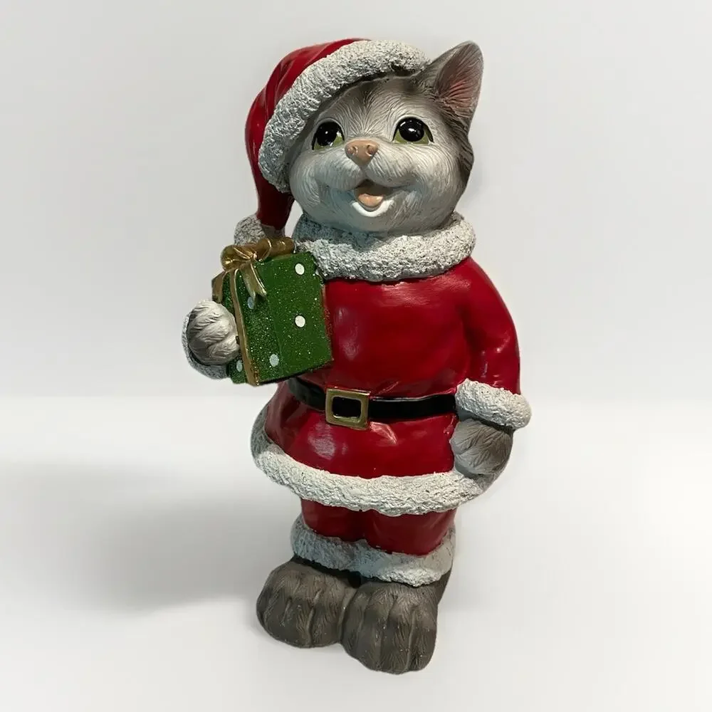 Cat Festive Figurine 11
